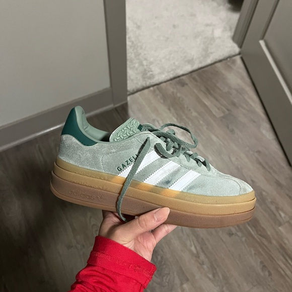 adidas Shoes - Adidas Women's Mint Green Gazelle Sneakers